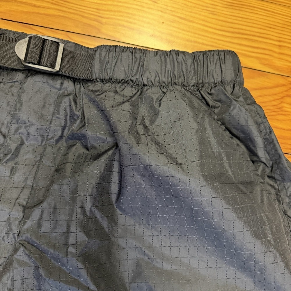 Marlboro Unlimited Swim Shorts Mens Medium Black Cargo Nylon Mesh Lined Trunks - Picture 7 of 14
